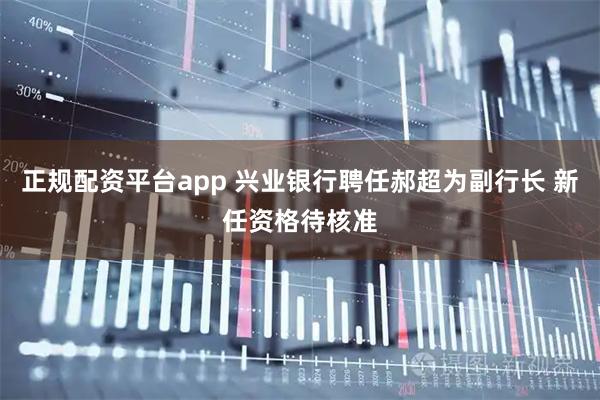 正规配资平台app 兴业银行聘任郝超为副行长 新任资格待核准